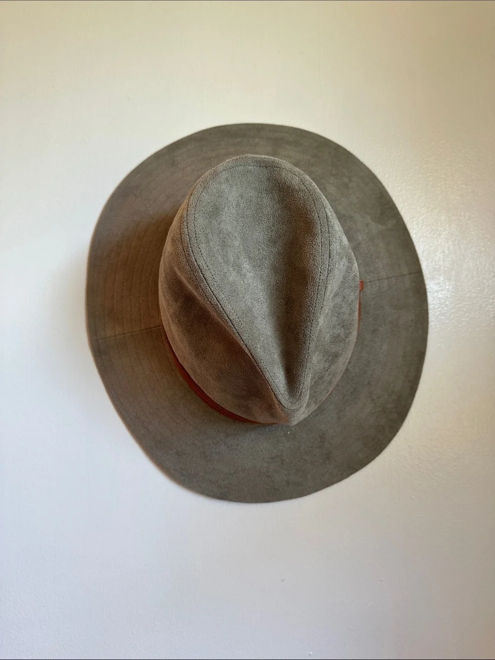 Telluride Wallaroo Hat, faux suede in Sage, Size: M (58cm)